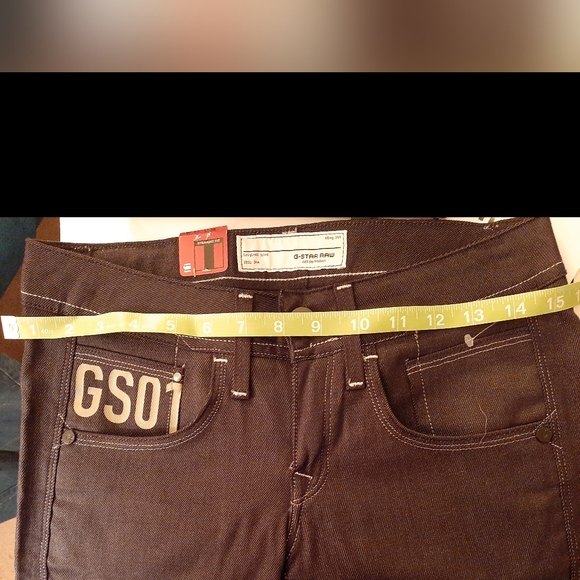 COPY - NWT G-Star Raw 3301 straight fit comfort deepened denim W27 L34 - Picture 7 of 8